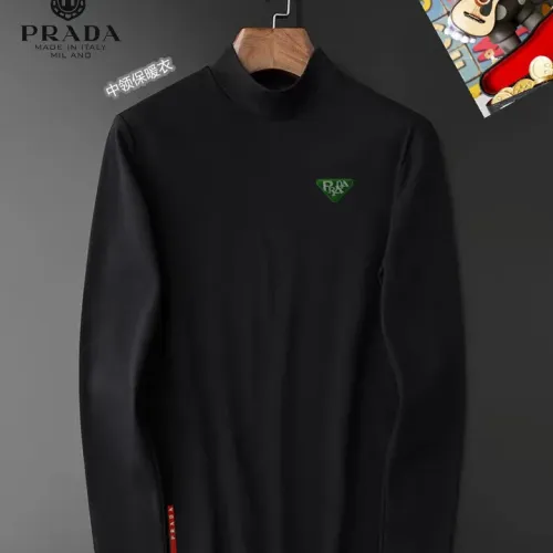 Prada T-Shirts Long Sleeved For Men #1421450