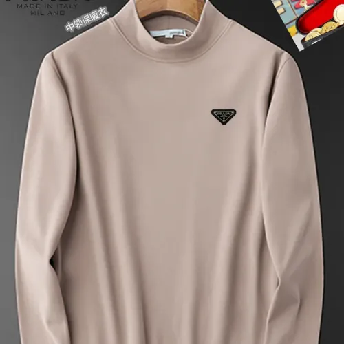 Prada T-Shirts Long Sleeved For Men #1421458