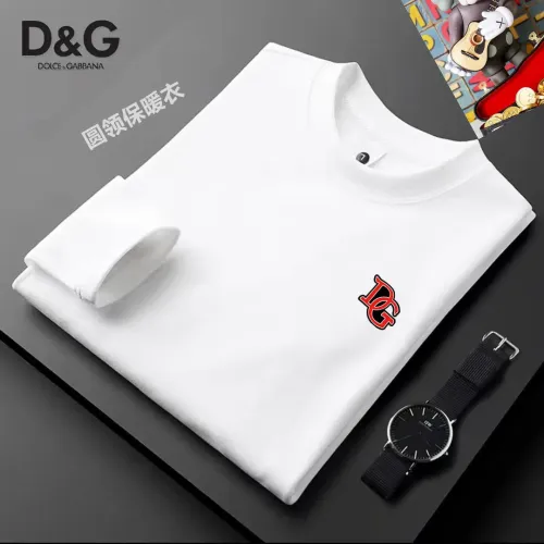 Cheap Dolce &amp; Gabbana D&amp;G T-Shirts Long Sleeved For Men #1421468 Replica Wholesale [$40.00 USD] [ITEM#1421468] on Replica Dolce &amp; Gabbana D&amp;G T-Shirts