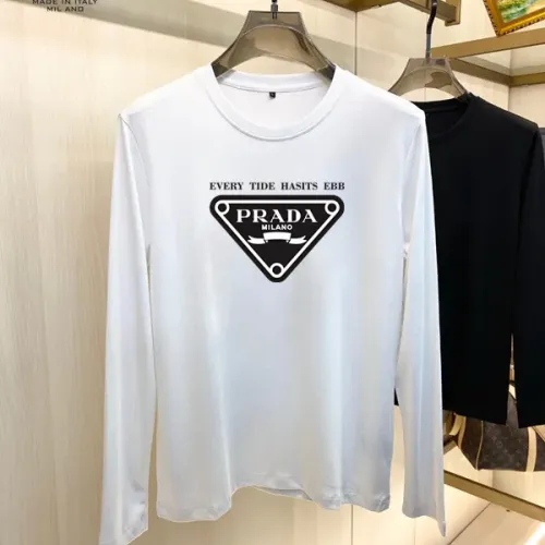 Prada T-Shirts Long Sleeved For Unisex #1421503