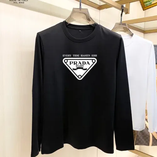 Prada T-Shirts Long Sleeved For Unisex #1421504