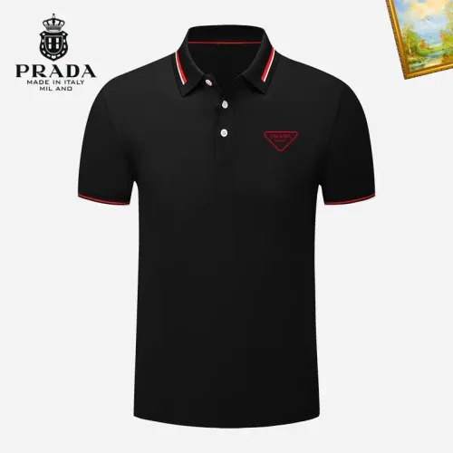 Prada T-Shirts Short Sleeved For Men #1421683