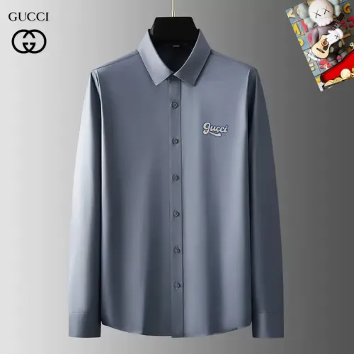 Gucci Shirts Long Sleeved For Men #1421763