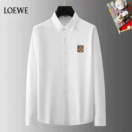 Cheap LOEWE Shirts Long Sleeved For Men #1421769 Replica Wholesale [$40.00 USD] [ITEM#1421769] on Replica LOEWE Shirts