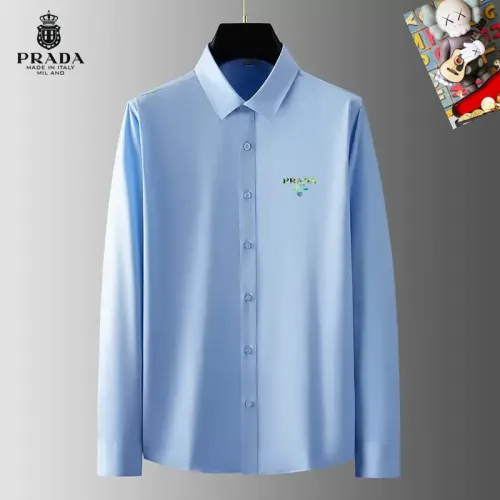Prada Shirts Long Sleeved For Men #1421774
