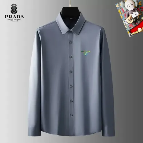 Prada Shirts Long Sleeved For Men #1421775