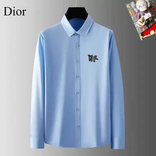 Christian Dior Shirts Long Sleeved For Men #1421778