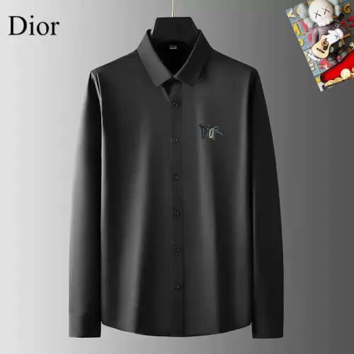 Christian Dior Shirts Long Sleeved For Men #1421780