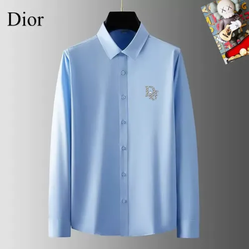 Christian Dior Shirts Long Sleeved For Men #1421786
