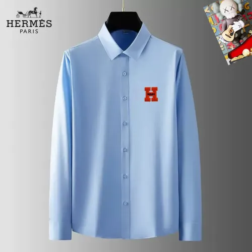 Hermes Shirts Long Sleeved For Men #1421790