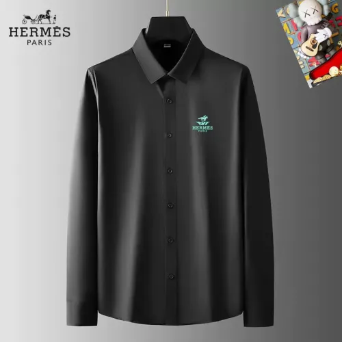 Hermes Shirts Long Sleeved For Men #1421803