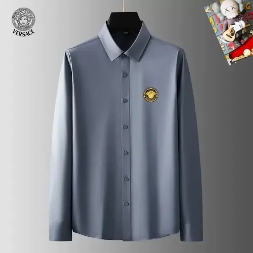 Cheap Versace Shirts Long Sleeved For Men #1421834 Replica Wholesale [$40.00 USD] [ITEM#1421834] on Replica Versace Shirts