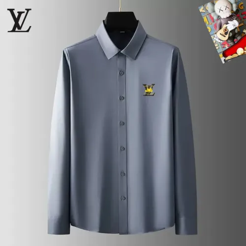 Louis Vuitton LV Shirts Long Sleeved For Men #1421838