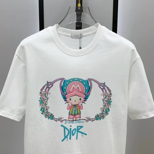 Cheap Christian Dior T-Shirts Short Sleeved For Men #1421901 Replica Wholesale [$68.00 USD] [ITEM#1421901] on Replica Christian Dior T-Shirts