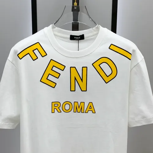 Cheap Fendi T-Shirts Short Sleeved For Men #1421905 Replica Wholesale [$68.00 USD] [ITEM#1421905] on Replica Fendi T-Shirts