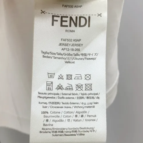 Cheap Fendi T-Shirts Short Sleeved For Men #1421905 Replica Wholesale [$68.00 USD] [ITEM#1421905] on Replica Fendi T-Shirts