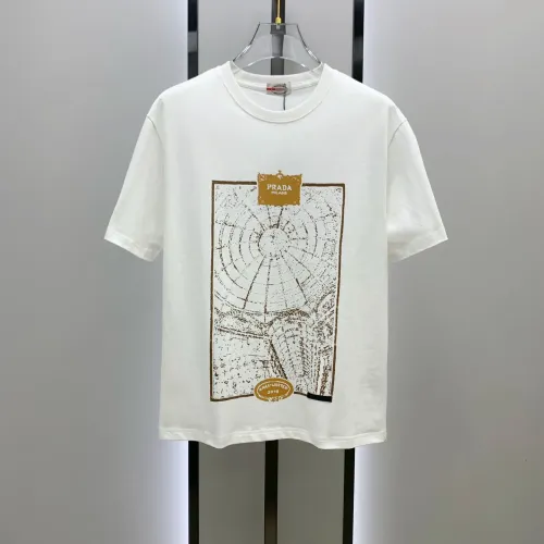 Prada T-Shirts Short Sleeved For Men #1421913