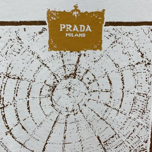 Cheap Prada T-Shirts Short Sleeved For Men #1421913 Replica Wholesale [$68.00 USD] [ITEM#1421913] on Replica Prada T-Shirts