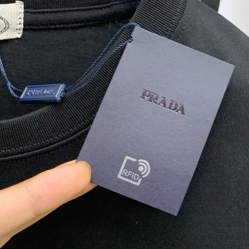 Cheap Prada T-Shirts Short Sleeved For Men #1421914 Replica Wholesale [$68.00 USD] [ITEM#1421914] on Replica Prada T-Shirts