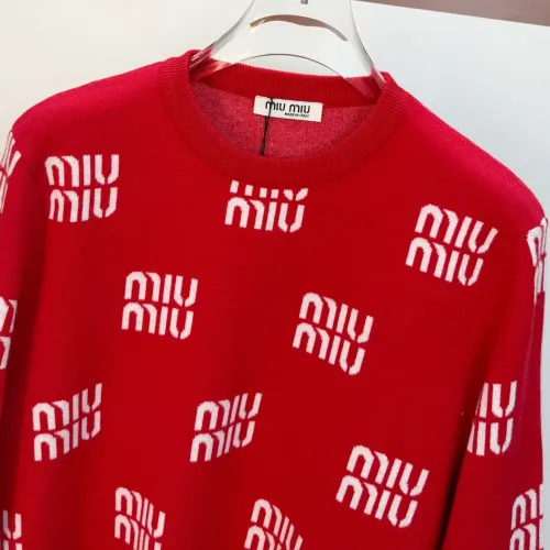 Cheap MIU MIU Sweaters Long Sleeved For Unisex #1421950 Replica Wholesale [$82.00 USD] [ITEM#1421950] on Replica MIU MIU Sweaters