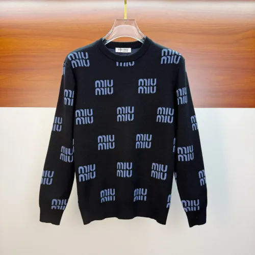 MIU MIU Sweaters Long Sleeved For Unisex #1421951