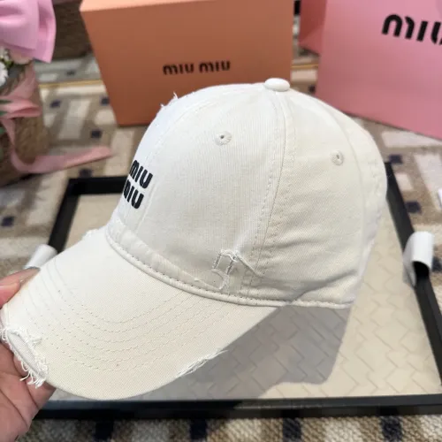 Cheap MIU MIU Caps #1422293 Replica Wholesale [$25.00 USD] [ITEM#1422293] on Replica MIU MIU Caps