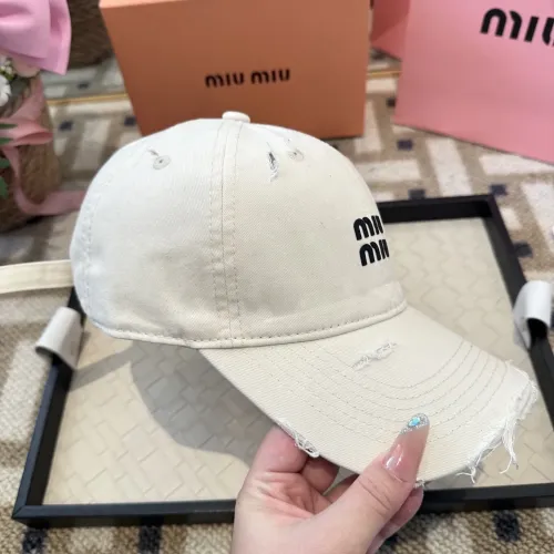 Cheap MIU MIU Caps #1422293 Replica Wholesale [$25.00 USD] [ITEM#1422293] on Replica MIU MIU Caps