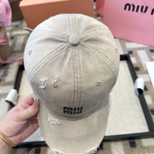 Cheap MIU MIU Caps #1422294 Replica Wholesale [$25.00 USD] [ITEM#1422294] on Replica MIU MIU Caps