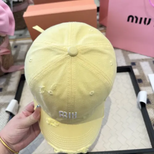 Cheap MIU MIU Caps #1422295 Replica Wholesale [$25.00 USD] [ITEM#1422295] on Replica MIU MIU Caps