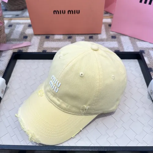 Cheap MIU MIU Caps #1422295 Replica Wholesale [$25.00 USD] [ITEM#1422295] on Replica MIU MIU Caps