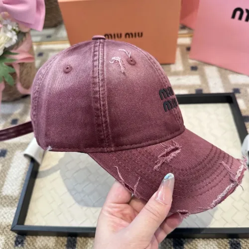 Cheap MIU MIU Caps #1422296 Replica Wholesale [$25.00 USD] [ITEM#1422296] on Replica MIU MIU Caps