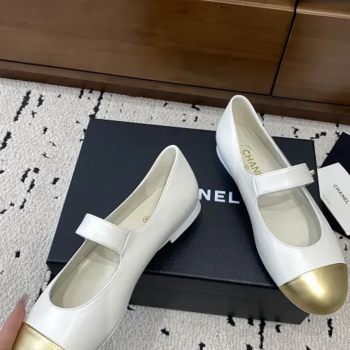 Cheap Chanel Flat Shoes For Women #1422323 Replica Wholesale [$108.00 USD] [ITEM#1422323] on Replica Chanel Flat Shoes