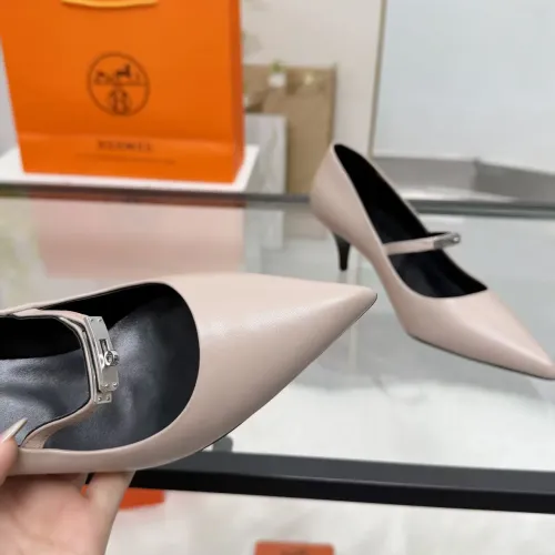 Cheap Hermes High-Heeled Shoes For Women #1422335 Replica Wholesale [$108.00 USD] [ITEM#1422335] on Replica Hermes High-Heeled Shoes