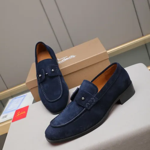 Cheap Christian Louboutin Leather Shoes For Men #1422344 Replica Wholesale [$105.00 USD] [ITEM#1422344] on Replica Christian Louboutin Leather Shoes