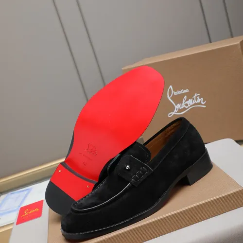 Cheap Christian Louboutin Leather Shoes For Men #1422345 Replica Wholesale [$105.00 USD] [ITEM#1422345] on Replica Christian Louboutin Leather Shoes