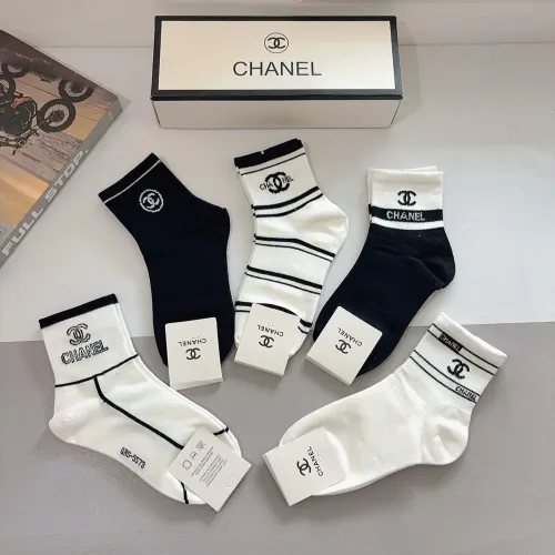 Cheap Chanel Socks #1422361 Replica Wholesale [$27.00 USD] [ITEM#1422361] on Replica Chanel Socks