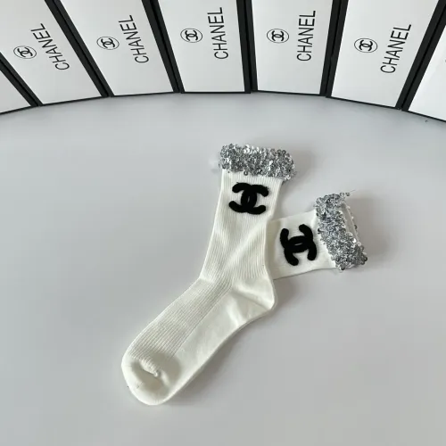 Cheap Chanel Socks #1422383 Replica Wholesale [$27.00 USD] [ITEM#1422383] on Replica Chanel Socks