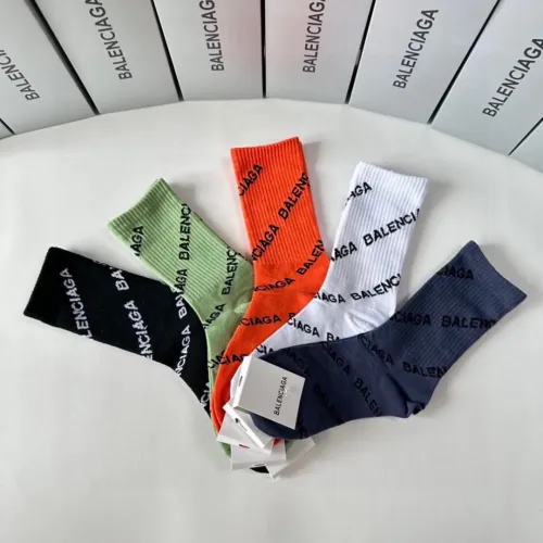 Cheap Balenciaga Socks #1422387 Replica Wholesale [$29.00 USD] [ITEM#1422387] on Replica Balenciaga Socks