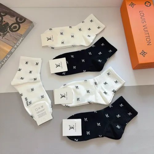 Cheap Louis Vuitton LV Socks #1422392 Replica Wholesale [$27.00 USD] [ITEM#1422392] on Replica Louis Vuitton LV Socks