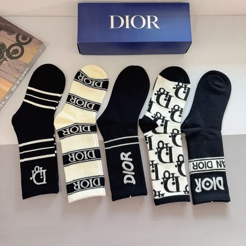 Cheap Christian Dior Socks #1422395 Replica Wholesale [$29.00 USD] [ITEM#1422395] on Replica Christian Dior Socks
