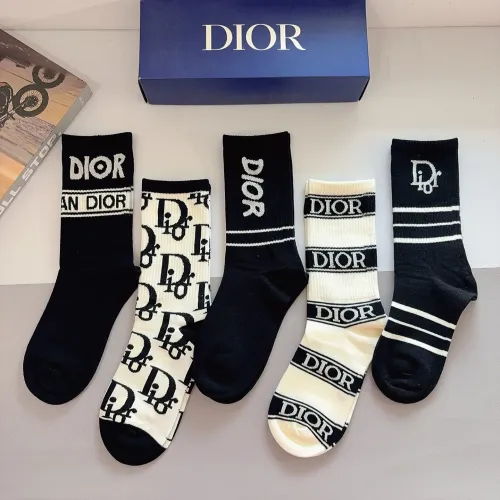 Cheap Christian Dior Socks #1422395 Replica Wholesale [$29.00 USD] [ITEM#1422395] on Replica Christian Dior Socks