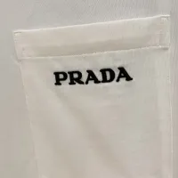 Cheap Prada T-Shirts Short Sleeved For Men #1418328 Replica Wholesale [$64.00 USD] [ITEM#1418328] on Replica Prada T-Shirts