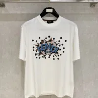 Cheap Fendi T-Shirts Short Sleeved For Men #1418350 Replica Wholesale [$64.00 USD] [ITEM#1418350] on Replica Fendi T-Shirts