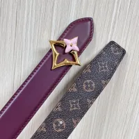 Cheap Louis Vuitton AAA Quality Belts In 3.0cm For Women #1418469 Replica Wholesale [$56.00 USD] [ITEM#1418469] on Replica Louis Vuitton AAA Quality Belts