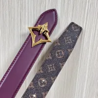 Cheap Louis Vuitton AAA Quality Belts In 3.0cm For Women #1418481 Replica Wholesale [$56.00 USD] [ITEM#1418481] on Replica Louis Vuitton AAA Quality Belts
