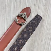 Cheap Louis Vuitton AAA Quality Belts In 3.0cm For Women #1418491 Replica Wholesale [$56.00 USD] [ITEM#1418491] on Replica Louis Vuitton AAA Quality Belts