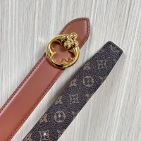 Cheap Louis Vuitton AAA Quality Belts In 3.0cm For Women #1418492 Replica Wholesale [$56.00 USD] [ITEM#1418492] on Replica Louis Vuitton AAA Quality Belts
