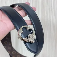 Cheap Louis Vuitton AAA Quality Belts In 3.0cm For Women #1418493 Replica Wholesale [$56.00 USD] [ITEM#1418493] on Replica Louis Vuitton AAA Quality Belts