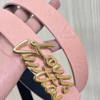 Cheap Louis Vuitton AAA Quality Belts In 3.0cm For Women #1418568 Replica Wholesale [$64.00 USD] [ITEM#1418568] on Replica Louis Vuitton AAA Quality Belts