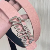 Cheap Louis Vuitton AAA Quality Belts In 3.0cm For Women #1418569 Replica Wholesale [$64.00 USD] [ITEM#1418569] on Replica Louis Vuitton AAA Quality Belts